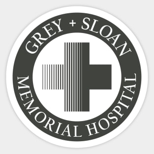 Grey & Sloan Memorial Hospital Logo Sticker